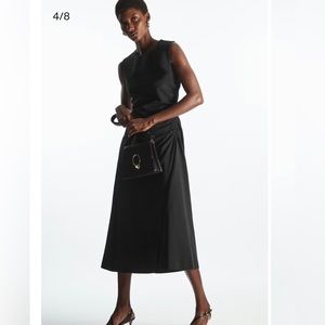 COS Gathered Midi Dress Small